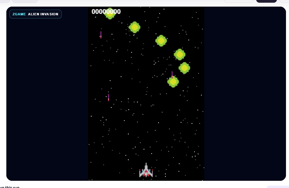 Alien Invasion browser game preview